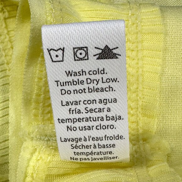 Aeropostale Women’s Size XL Panty Thong Seamless Yellow New Without Tags - Picture 6 of 9